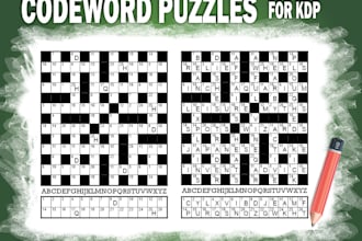 craft engaging codeword puzzles for your KDP book