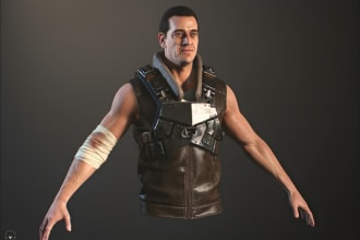 create professional 3d game fashion, apparel, and virtual clothing modeling