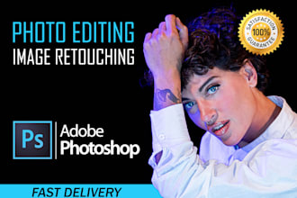do any editing and retouching work with photoshop