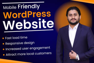create mobile friendly and responsive wordpress website