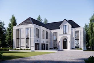 do cinematic 3d architectural animation in lumion d5 render