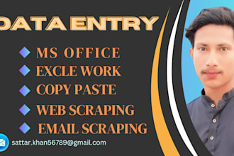 be your data entry expert