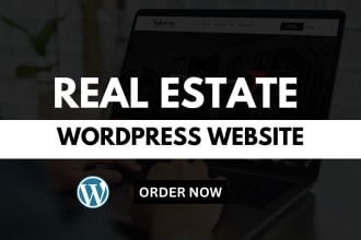 build real estate agent, realtor, real estate investor website with wordpress