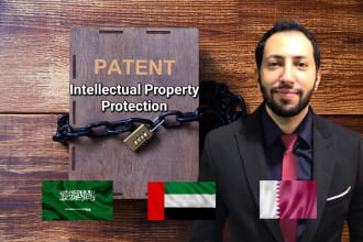 fill your trademarks,copyrights and patents,in uae, ksa, kuwait, qatar