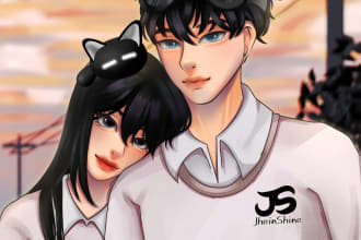 make your roblox avatar into my art style