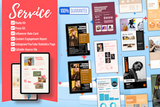 design electronic media kit press kit sell sheet epk