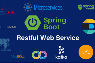 develop spring boot, rest, spring mvc  production ready projects