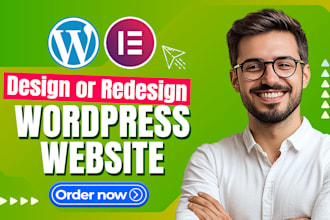 do wordpress website development, design or redesign wordpress website