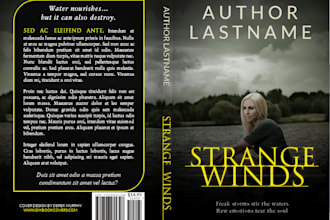 design an eye catching ebook or kindle cover with bonus