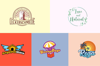 design a vintage logo
