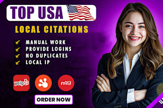 do top USA local citations and directory submission