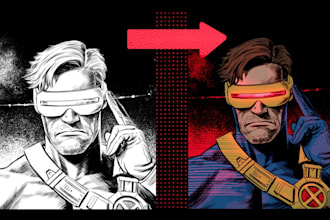 color your comic book or webcomics professionally