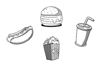 create minimalist line art drawing and illustration
