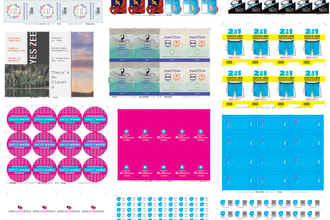setup ctp plate and positive print ready design file for final printing