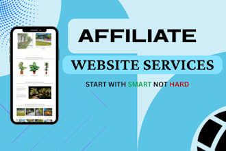 design or develop your affiliate wordpress website