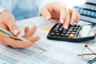 do accounting and finance assignments and financial analysis