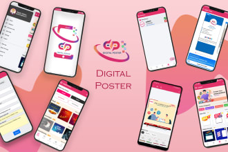 develop , design , publish mobileapp for react native , flutter