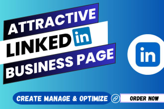 create and setup attractive linkedin business page