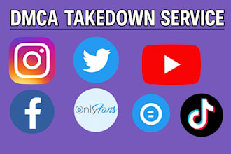remove takedown harassing content to fb,reddit,google,ig,tiktok,onlyfans by dmca