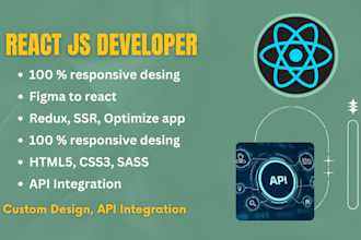 be your react js, next js and node js developer