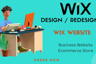 develop wix website and do wix ecommerce website design