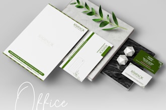 design a professional brand identity for your company