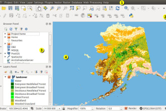 make maps with qgis