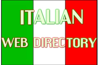 submit your website to 31 top italian web directories