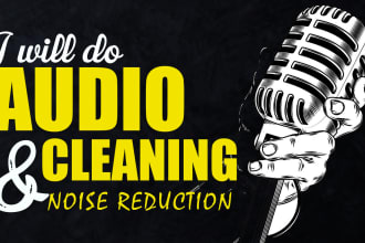 clean, restore, enhance, and fix audio with noise reduction in audacity