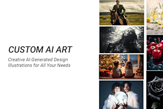 create custom ai art using midjourney