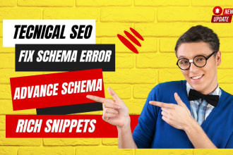 fix errors and warnings in your existing schema markup with manual code