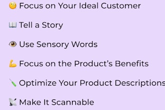 craft compelling product descriptions