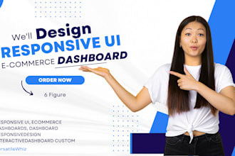 design responsive ui, dashboard ui, and ecommerce dashboard