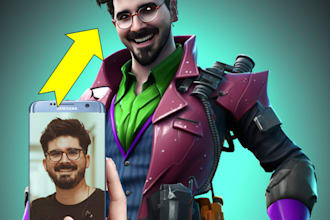 fortnite style picture of you