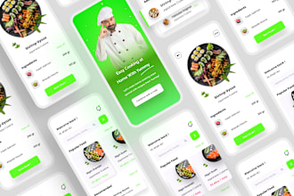 design complete mobile app UI UX design and clickable prototype