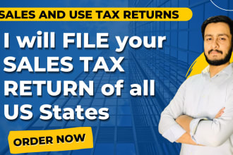 file your US sales tax return in all states