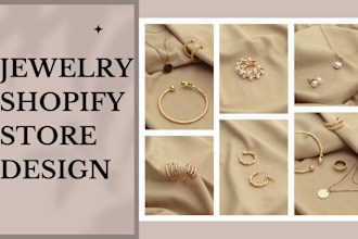 design jewelry shopify store fashion website jewelry dropshipping website
