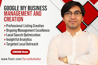 create your google my business and manage it