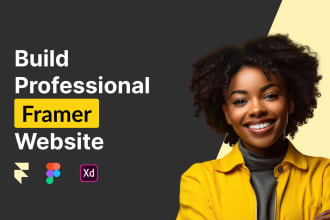 build framer website, framer motion, figma to framer design