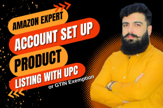 create and set up amazon seller account professionally