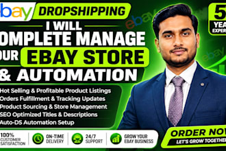 be your ebay virtual assistant, full ebay store management