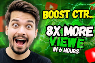 design amazing youtube thumbnail for your faceless channel