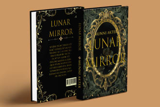 do horror, science fiction and romance book cover design