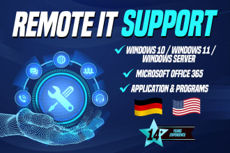 be your it support for microsoft 365, on premise servers and it infrastructure
