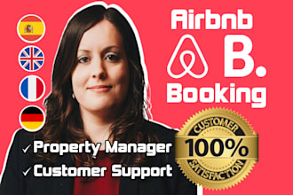 be your booking or airbnb virtual assistant and cohost