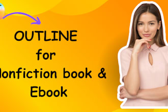 outline your nonfiction book and ebook