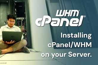 install and configure your server with cpanel professionally