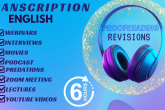 do audio and video transcription and translation