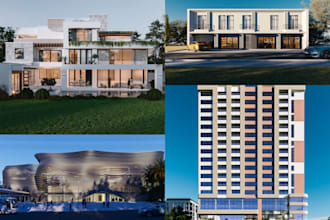 deliver high quality architecture and interior renders panorama