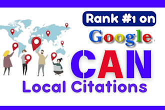 do manually canada local citation and directory submission